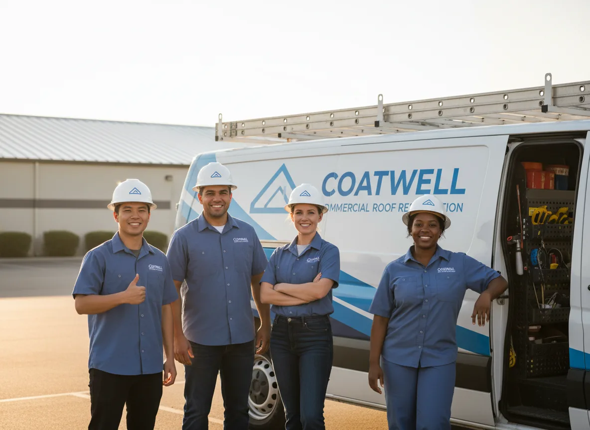 Commercial roof coating company in Summerville, PA